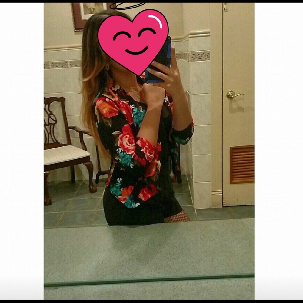 Bright Floral Blazer